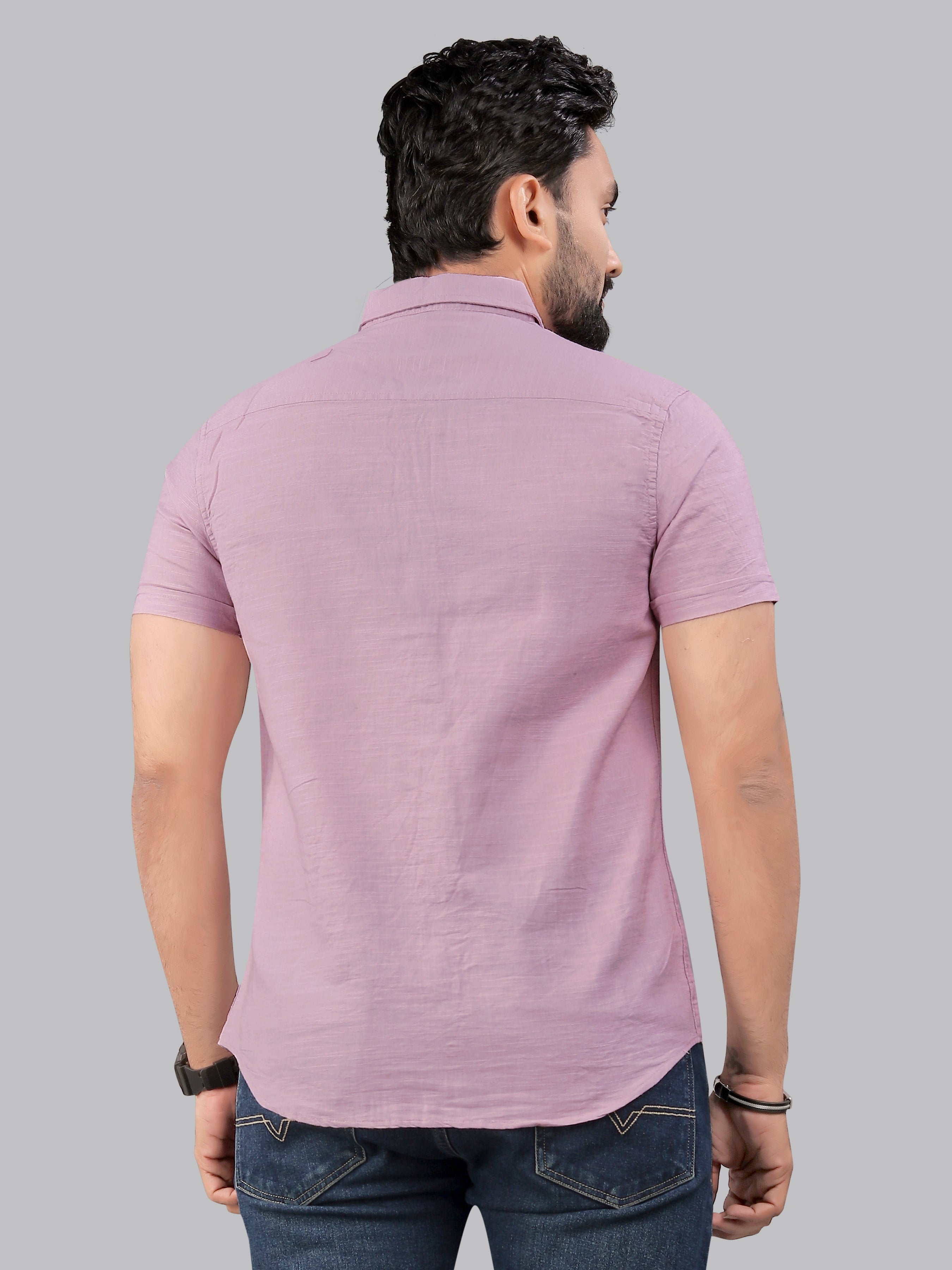Mens Half Sleeve Cotton Casual Shirt Mens Half Sleeve Cotton Casual Shirt