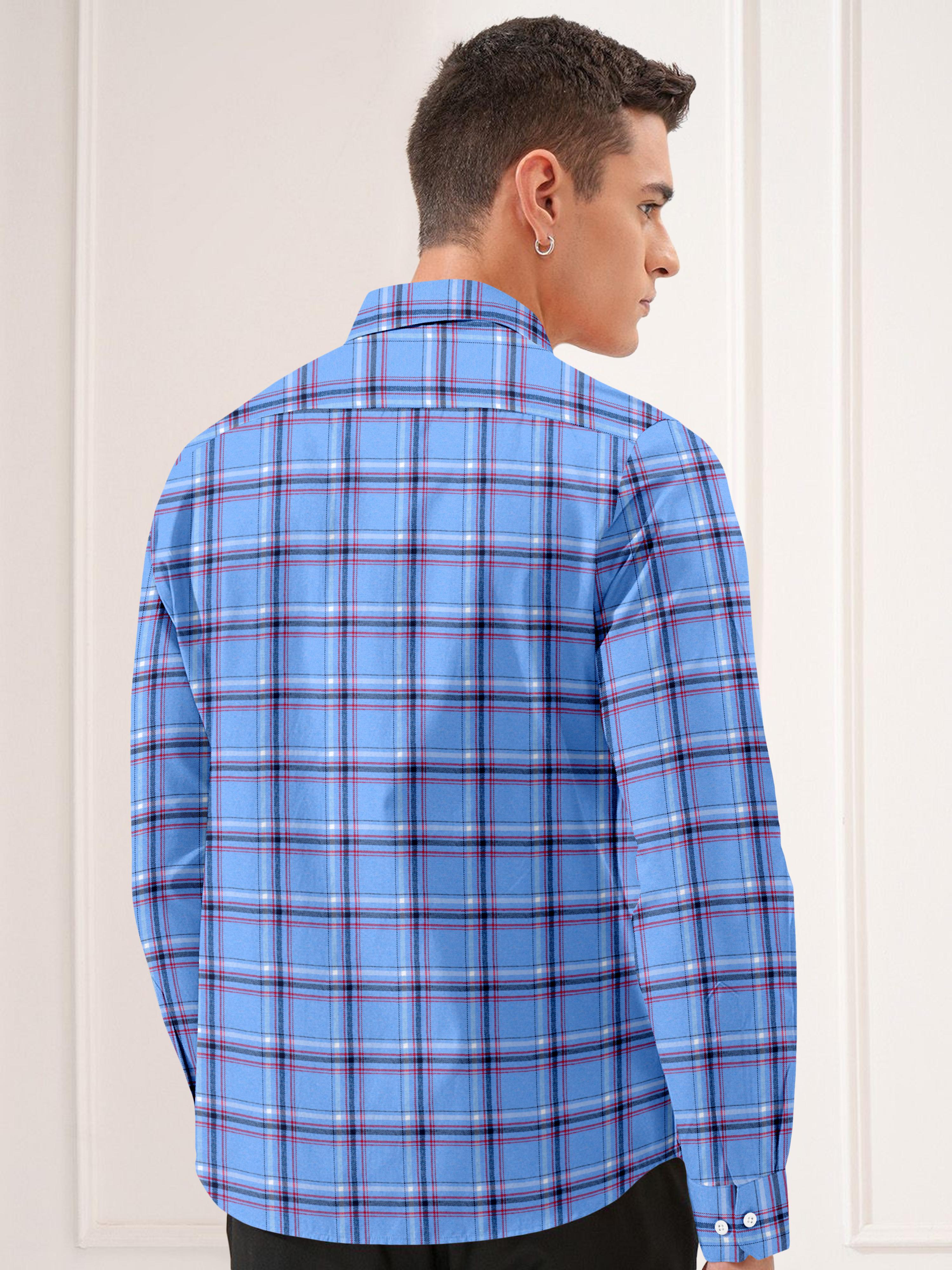 Mens Checkered Casual Shirt Mens Checkered Casual Shirt