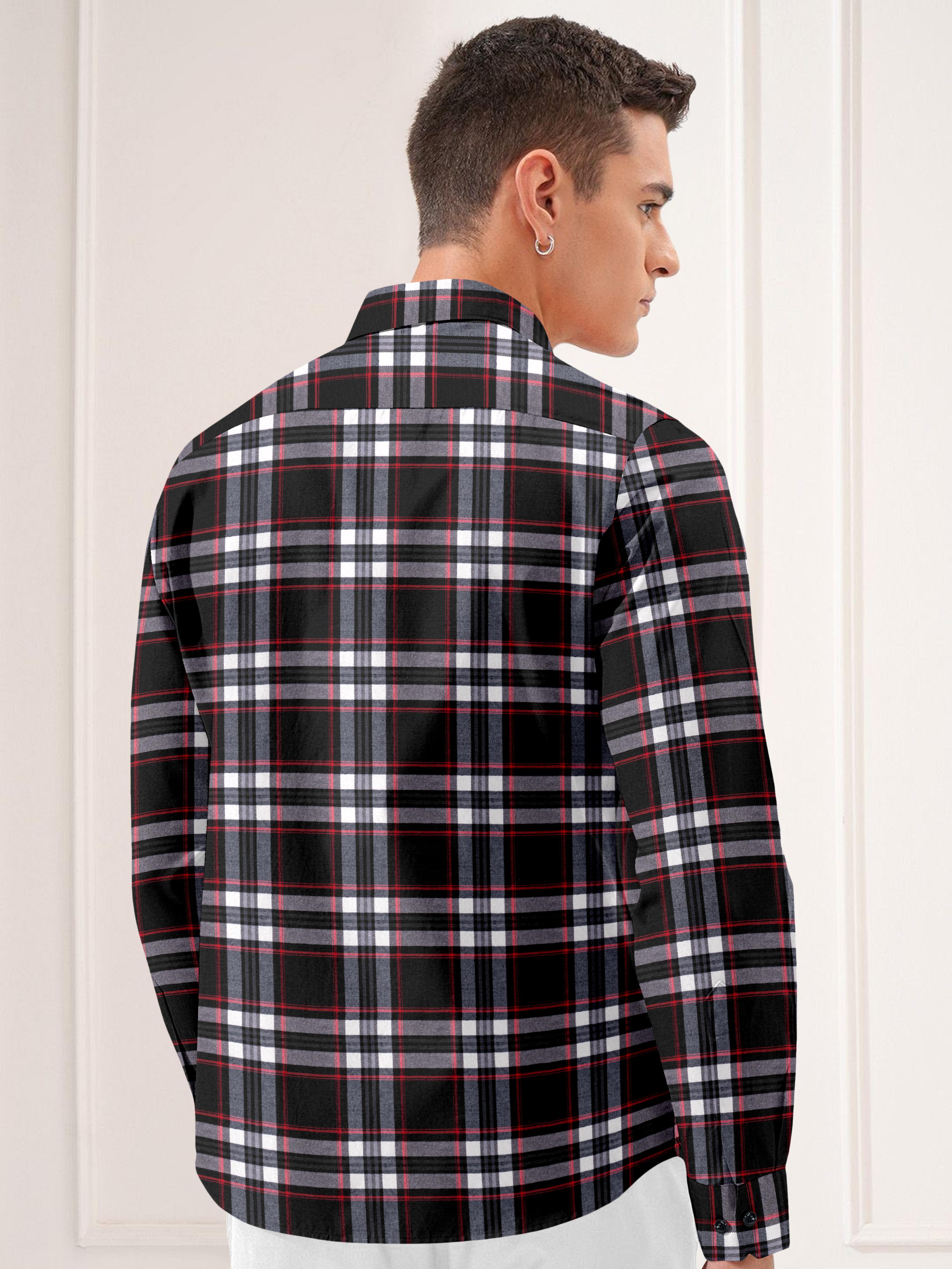 Mens Checkered Full Sleeve casual Shirt Mens Checkered Full Sleeve casual Shirt