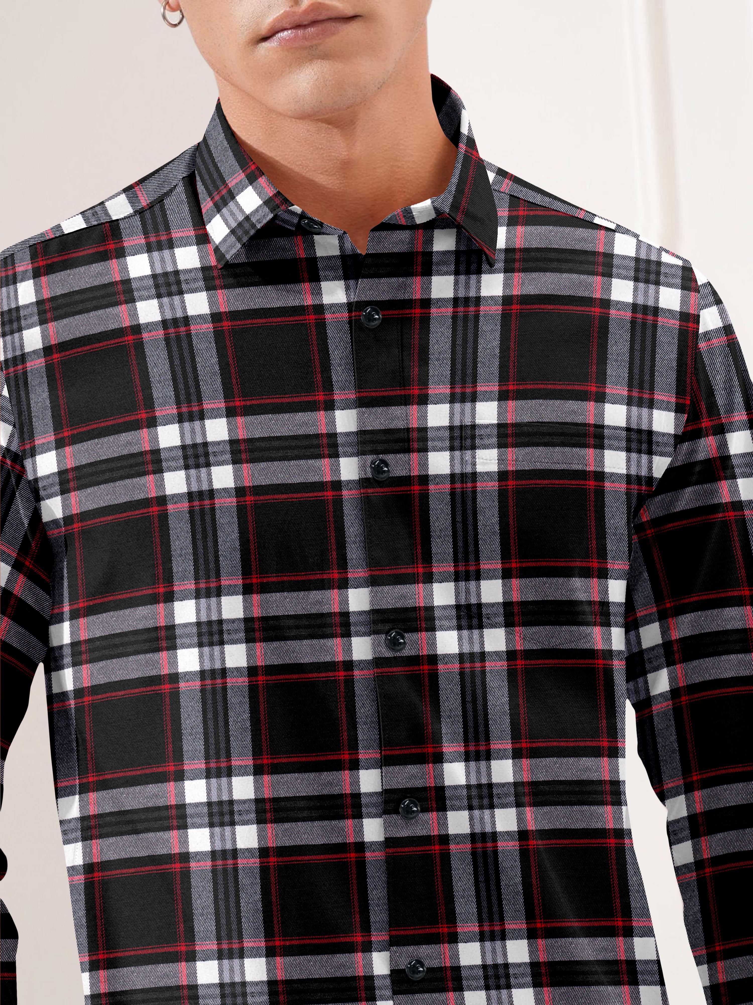 Mens Checkered Full Sleeve casual Shirt Mens Checkered Full Sleeve casual Shirt