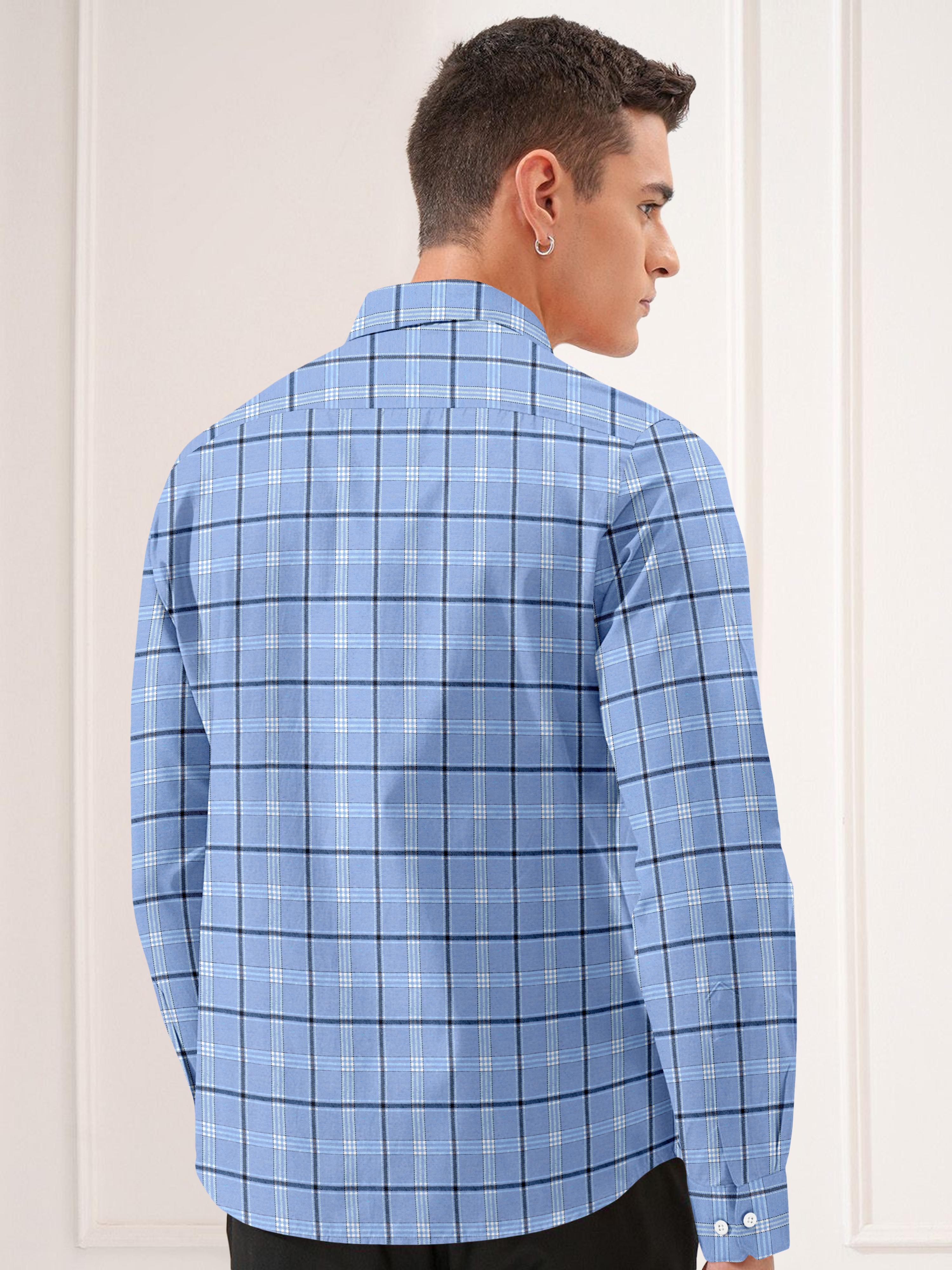 Mens Full Sleeve Checkered Casual Shirt Mens Full Sleeve Checkered Casual Shirt